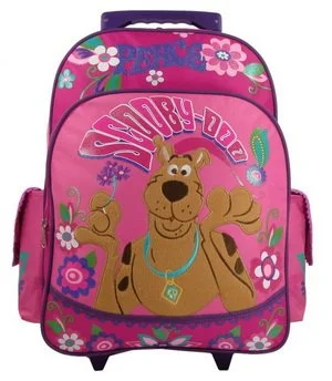 keychains for pets with customized pet name tag-Back To School Saving - Scooby Doo Large Rolling Backpack And One Scooby Doo Wallet 38950