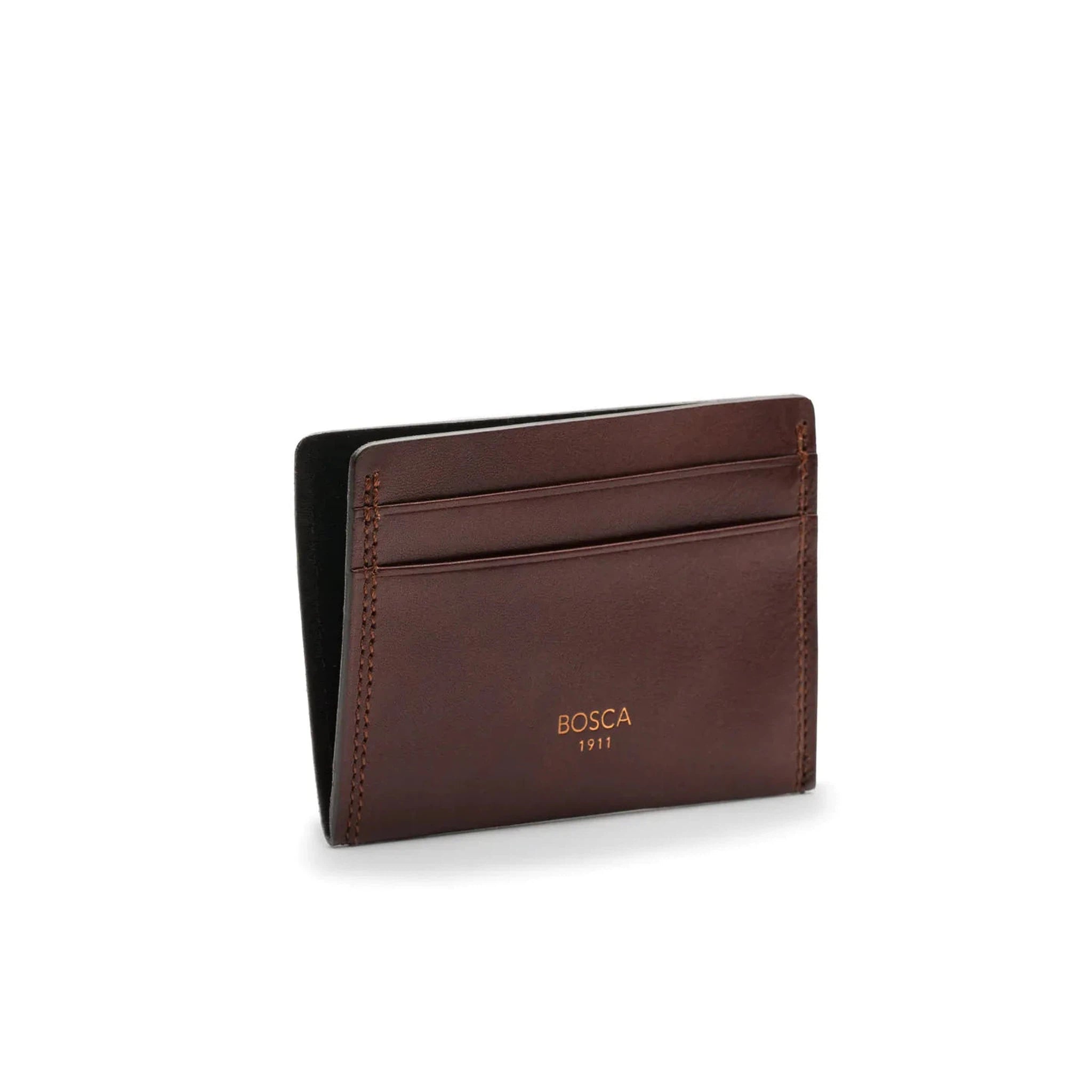 keychains for fitness fans with gym membership holder-Bosca Dolce Leather Weekend Wallet