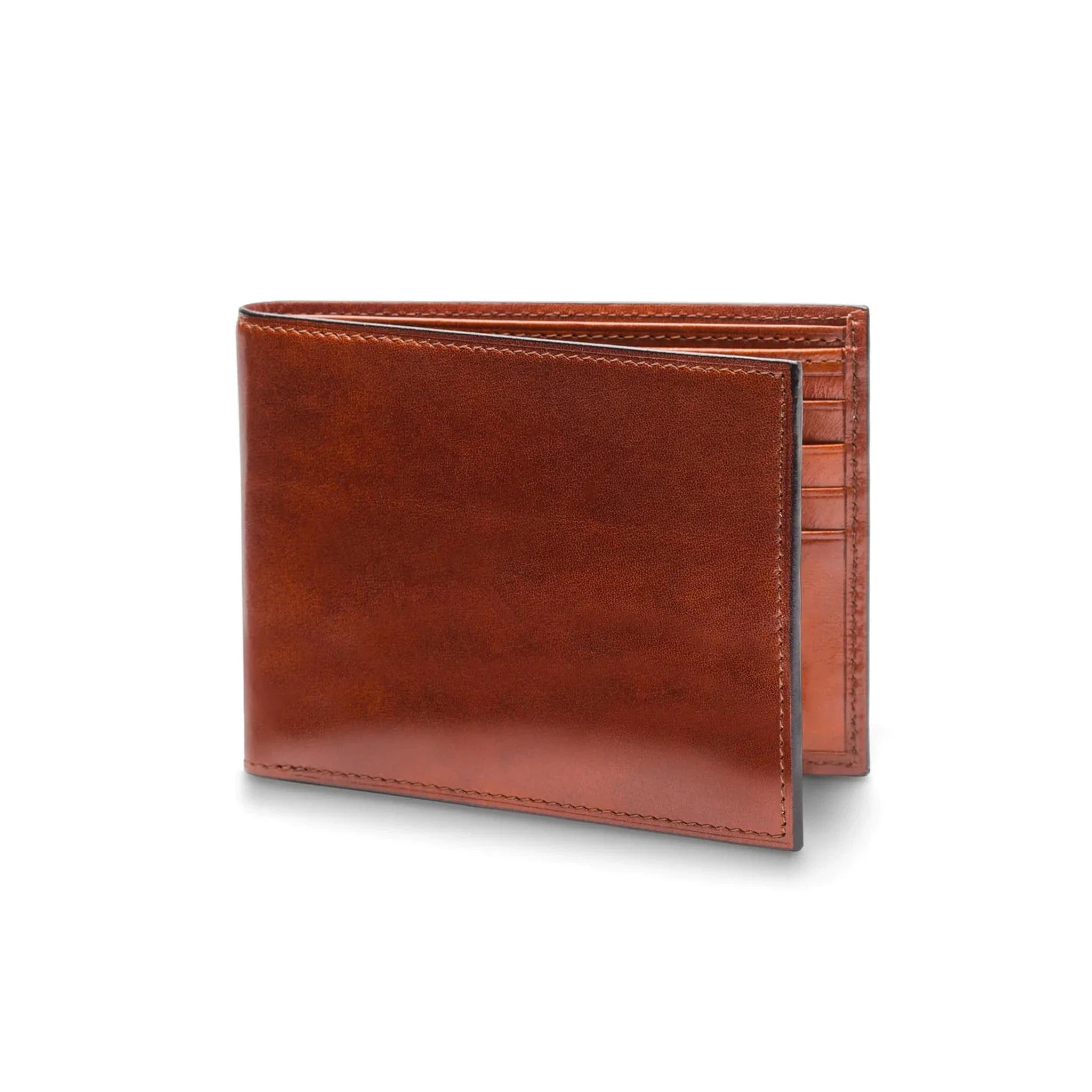 keychains for college students with student ID holder-Bosca Old Leather 8 Pocket Deluxe Executive Wallet