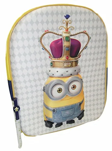 Despicable Me King Minion 3D Eva Junior Backpack