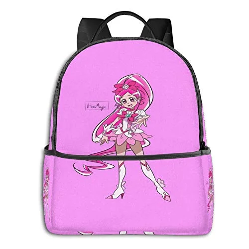 Heartcatch Precure - Cure Blossom Graphic Student School Bag School Cycling Leisure Travel Camping Outdoor Backpack