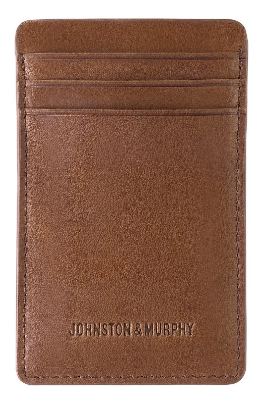 keychains for children with fun animal characters-Johnston & Murphy Rhodes Money-Clip Wallet