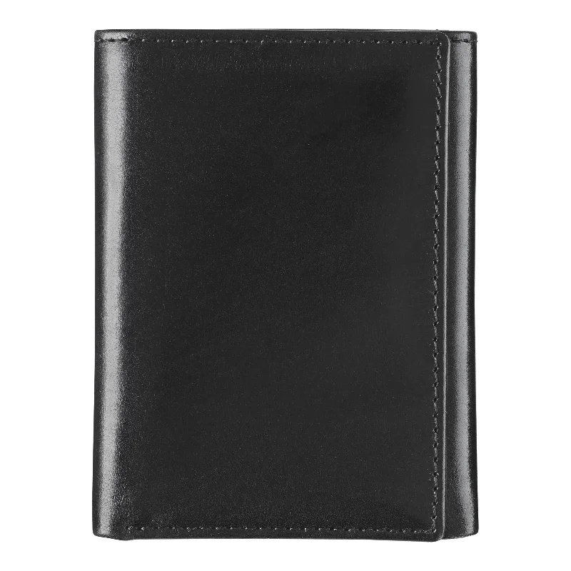 leather wallets for women with cardholder and coin pouch-Johnston & Murphy Tri-fold Wallet