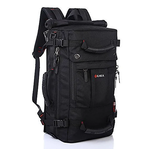 Kaka Classic Laptop Backpack For 17 Inch Laptops Black