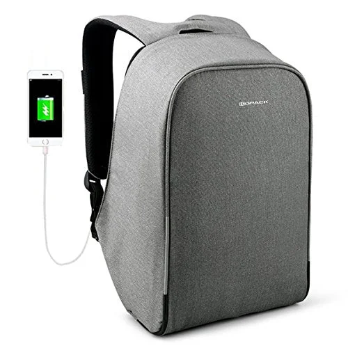 Kopack Waterproof Anti Theft Laptop Backpack With Usb Charging Port Business Travel Backpack Bag