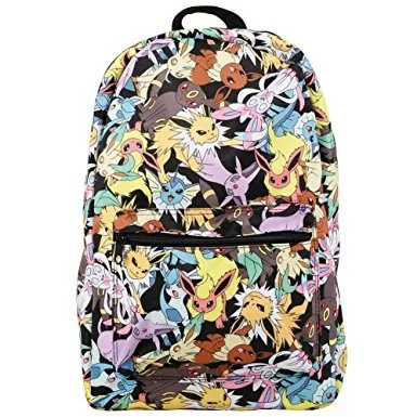 Loungefly X Pokemon Eevee Evolution Aop Backpack Multi