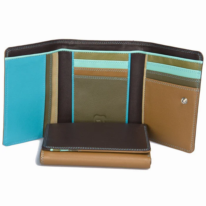 women's wallets with cardholder and coin pocket-Medium Trifold Wallet