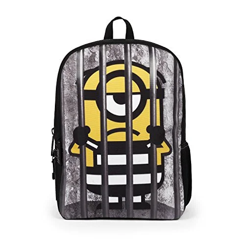 Mojo Life Despicable Me Minions Behind Bars Backpack School Bag