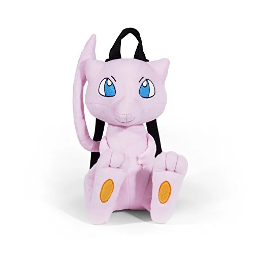 Pokemon Boys' Mew Plush Backpack, Pink