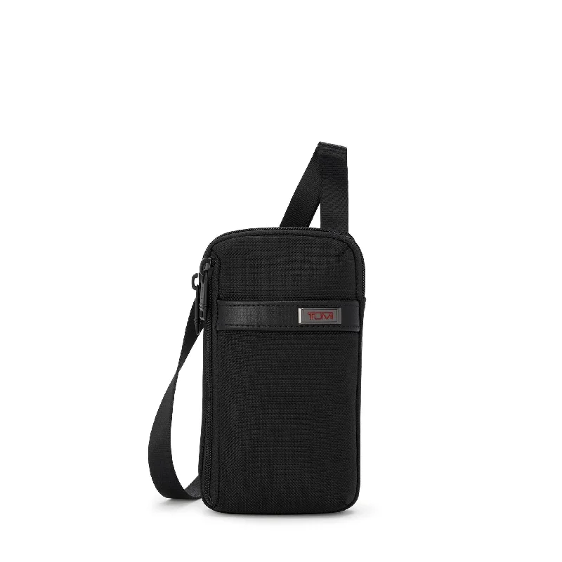 premium wallets for men with genuine leather-TUMI Alpha Small Crossbody Pouch