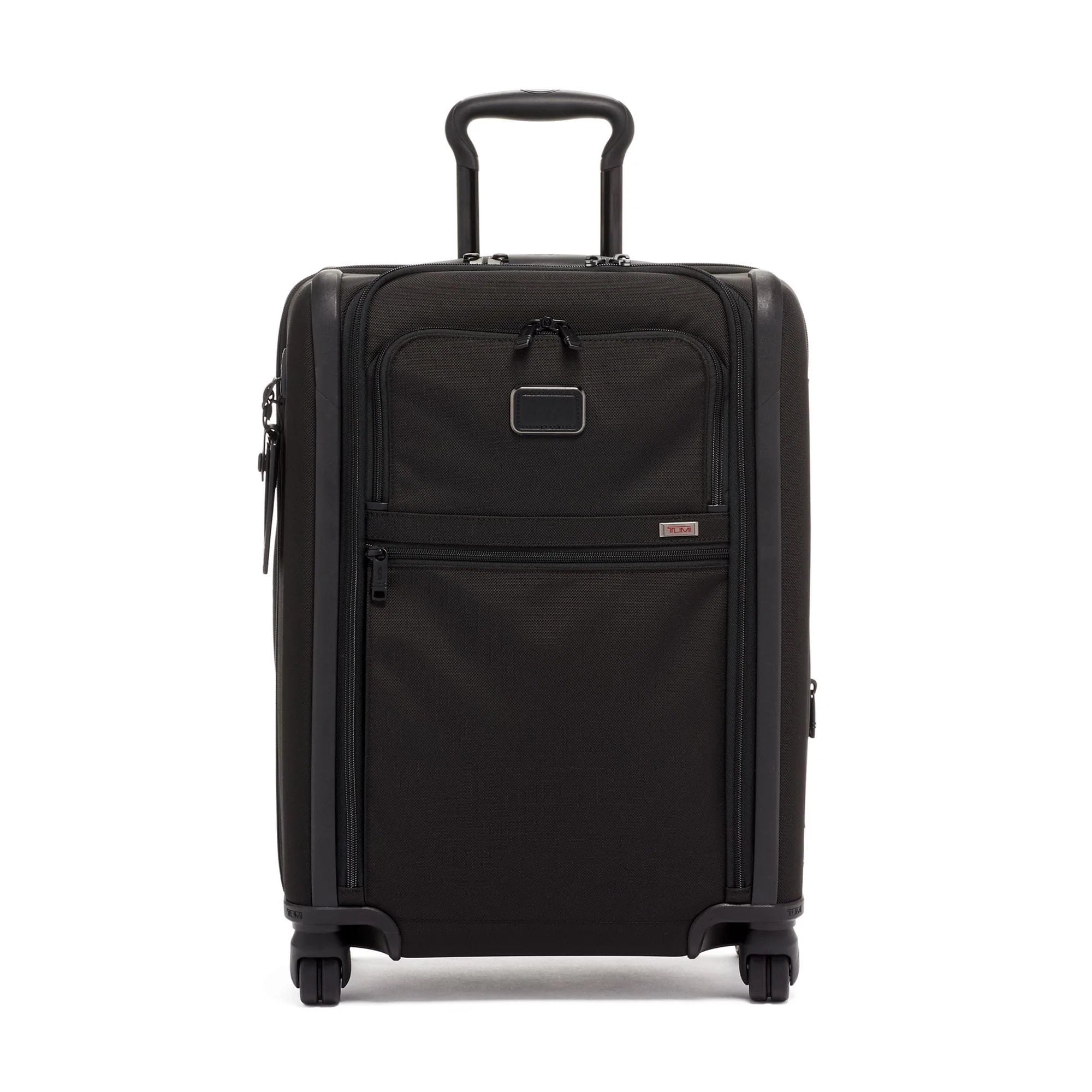 TUMI Alpha 3 Continental Dual Access Expandable Softsided Carry-On Spinner with garment sleeve