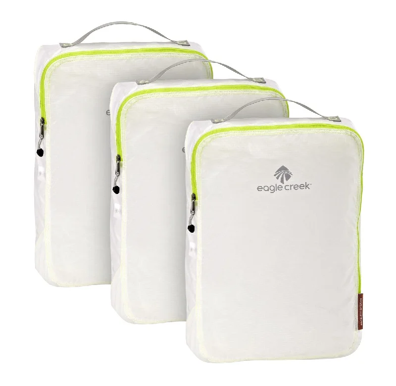 Eagle Creek Pack-It Specter Half Cube Packing Set, White/Strobe, Set of 3