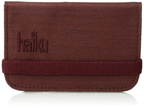 leather wallets for men with embossed design-Haiku Women'S Rfid Mini Wallet , Andorra