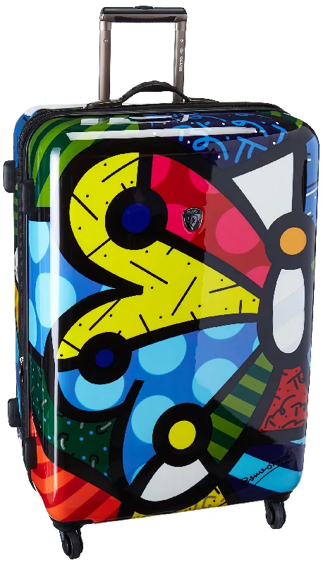 Heys America Unisex Britto Butterfly 30" Spinner Multi Suitcase