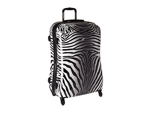 Heys America Unisex Zebra Equus 30" Spinner Black/White One Size