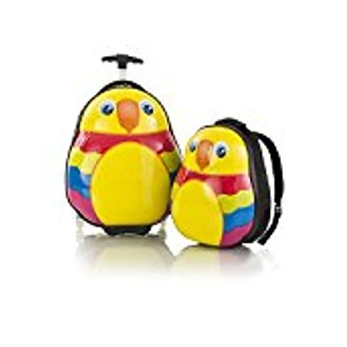 Heys Parrot Travel Tots - Lightweight 2Pc. Kids Luggage & Backpack Set