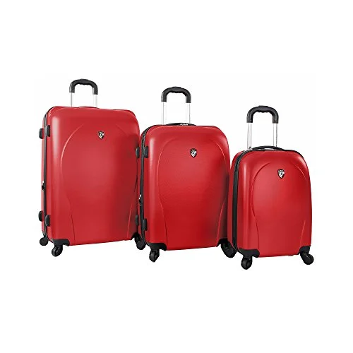 Heys Xcase Spinner 3 Piece Set, Red