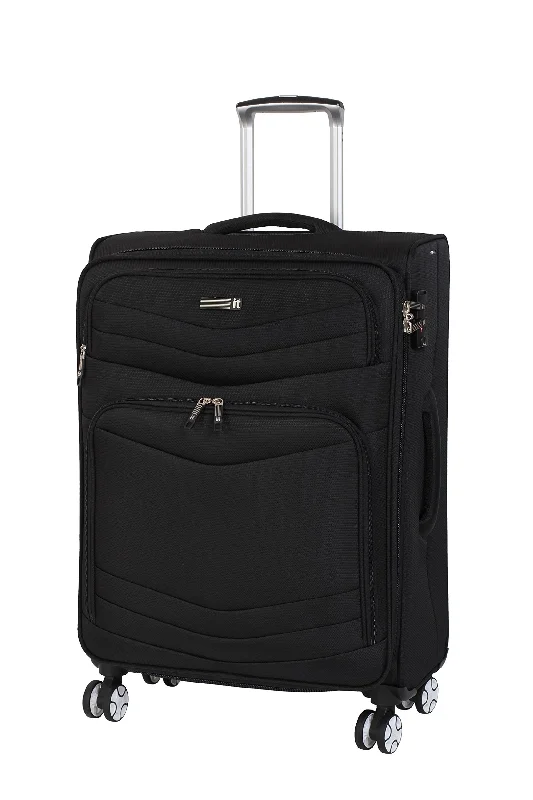 it luggage Intrepid 26.6" 8 Wheel Spinner, Black