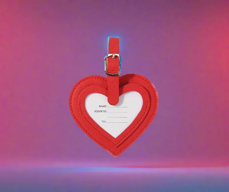 Luggage Tag- Heart- $4.00