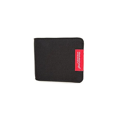 keychains for car keys with keyring and fob-Manhattan Portage William Wallet One Size (Black)