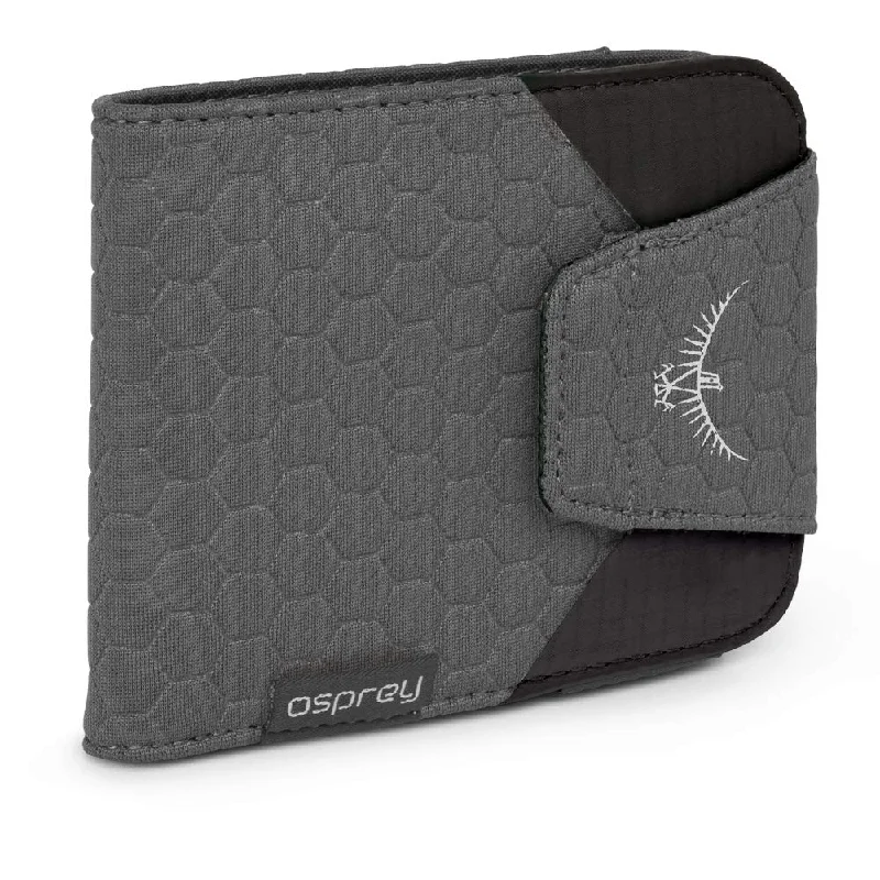 personalized keychains for family reunions-Osprey Packs QuickLock RFID Wallet, Shadow Grey, One Size