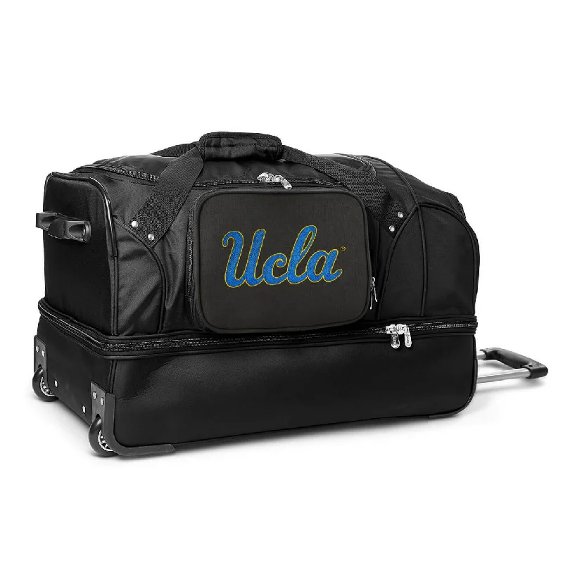 UCLA Bruins 27" Black Rolling Drop Bottom Duffel