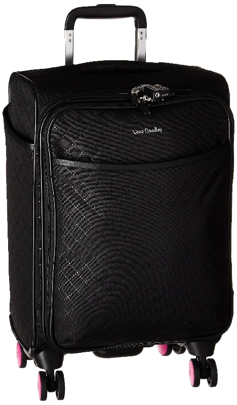 Vera Bradley Softside Small Spinner, Classic Black