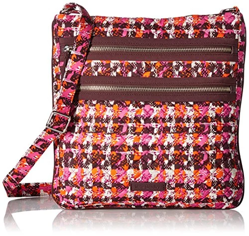 Vera Bradley Triple Zip Hipster, Houndstooth Tweed