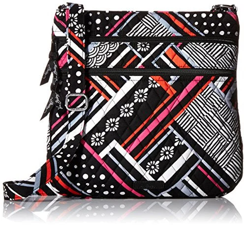 Vera Bradley Triple Zip Hipster, Northern Stripes