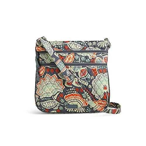 Vera Bradley Womens Triple Zip Hipster Nomadic Floral Cross Body