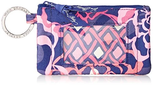 Vera Bradley Womens Zip Id Case, Katalina Pink, One Size