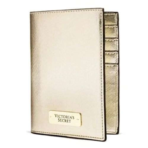 wallets for men with built-in coin pouch-Victoria'S Secret Passport Holder Wallet Card And Id Cases