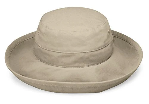 Wallaroo Women'S Casual Traveler Sun Hat - Upf 50+ - Crushable! Camel