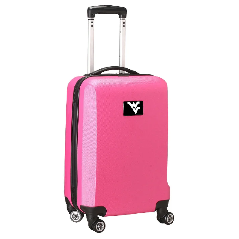 West Virginia Mountaineers 20" Pink Domestic Carry-on Spinner