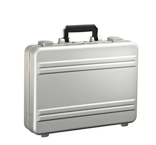 Zero Halliburton Premier 3" Aluminum Attache (Silver)